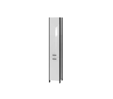 Пенал BOTTICELLI VELLUTO VltP-120 белый 1200x330x345