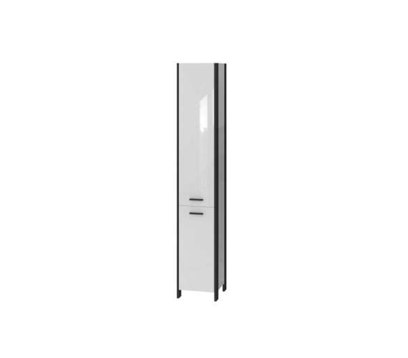 Пенал BOTTICELLI VELLUTO VltP-120 белый 1200x330x345