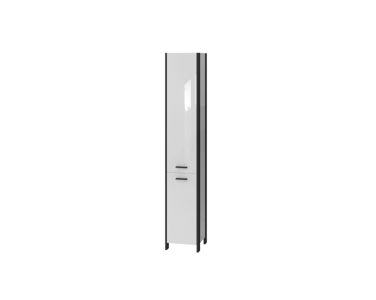 Пенал BOTTICELLI VELLUTO VltP-120 белый 1200x330x345