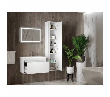 Пенал BOTTICELLI VELLUTO VltP-120 белый 1200x330x345