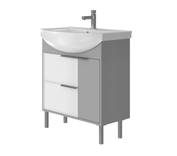 Шафа JUVENTA BROOKLYN Br-55 білий 830x550x455