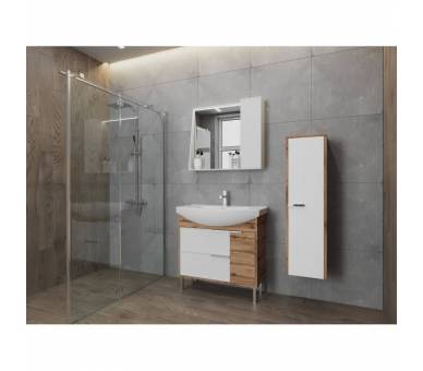 Пенал BOTTICELLI VELLUTO VltP-120 белый 1200x330x345