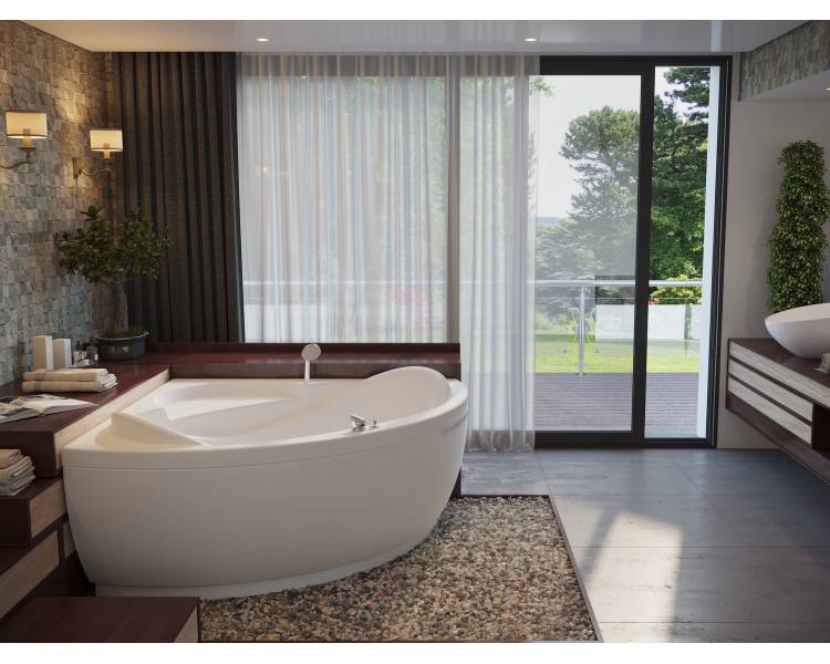 Ванна акриловая WGT® Rialto Maggiore 150x150 угловая