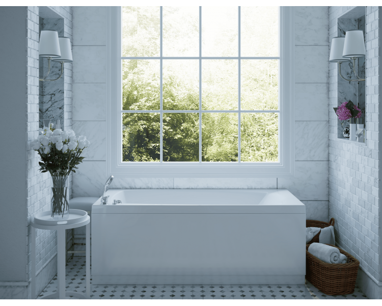 Акрилова ванна WGT® Rialto Lido 170х75 прямокутна