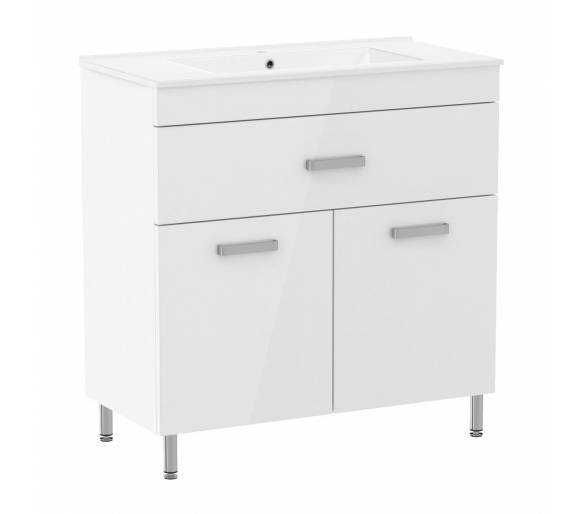 Підлоговий столик з умивальником VELUM 80 см.