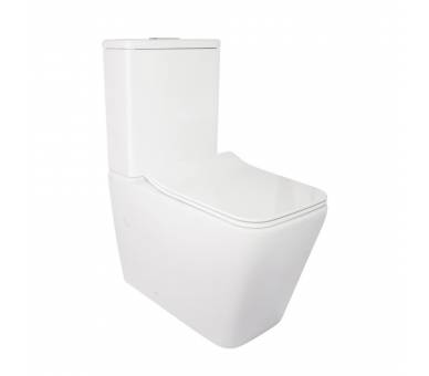 Унитаз-компакт Qtap Crow безободковый с сиденьем Soft-close