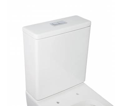 Компактний унітаз Qtap Jay Tornado з м'яким закритим сидінням QT07222176W
