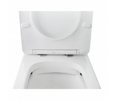 Унитаз-компакт Qtap Stork безободковый с сиденьем Soft-close