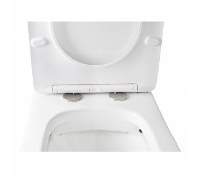 Унитаз-компакт Qtap Stork безободковый с сиденьем Soft-close