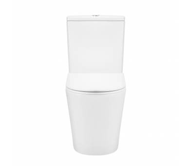 Унитаз-компакт Qtap Scorpio безободковый с сиденьем Soft-close