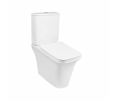 Унитаз-компакт Qtap Kalao безободковый с сиденьем Soft-close