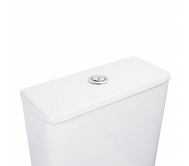 Унитаз-компакт Qtap Nando безободковый с сиденьем Soft-close QT12221222AW