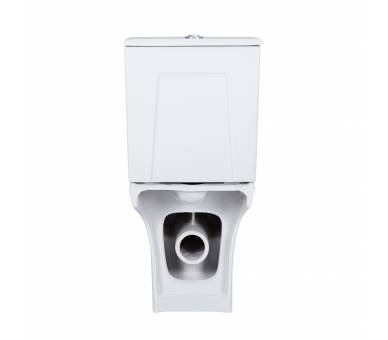 Унитаз-компакт Qtap Presto безободковый с сиденьем Soft-close