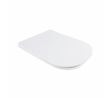 Унитаз-компакт Qtap Nando безободковый с сиденьем Soft-close QT12221222AW