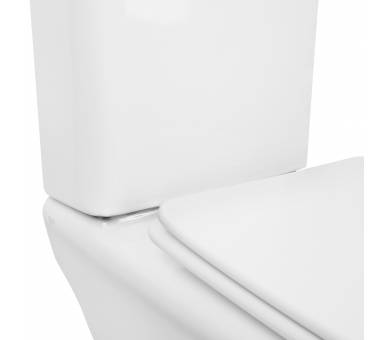 Унитаз-компакт Qtap Kalao безободковый с сиденьем Soft-close
