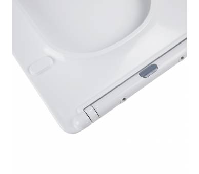 Унитаз-компакт Qtap Nando безободковый с сиденьем Soft-close QT12221222AW