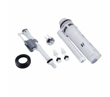 Унитаз-компакт Qtap Nando безободковый с сиденьем Soft-close QT12221222AW