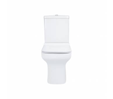Унитаз-компакт Qtap Cardinal безободковый с сиденьем Soft-close