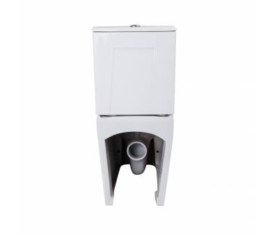Унитаз-компакт Qtap Nando безободковый с сиденьем Soft-close QT12221222AW