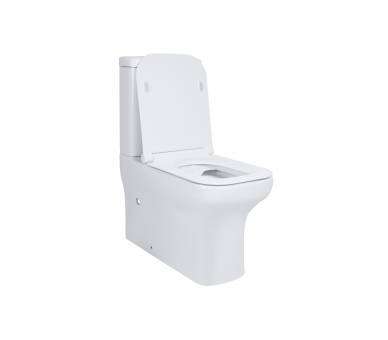 Унитаз-компакт Qtap Cardinal безободковый с сиденьем Soft-close