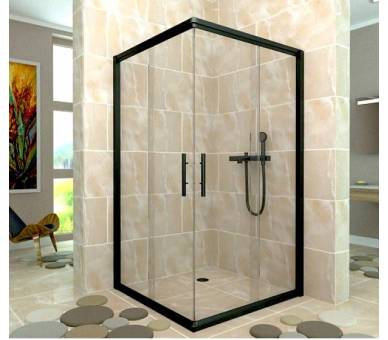 Душевая кабина Veronis INDIANA 90x90x190 см черный профиль