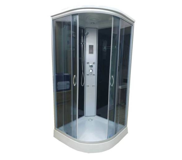 Гидромассажный бокс Atlantis AKL 100P-T GR 100x100x215см.