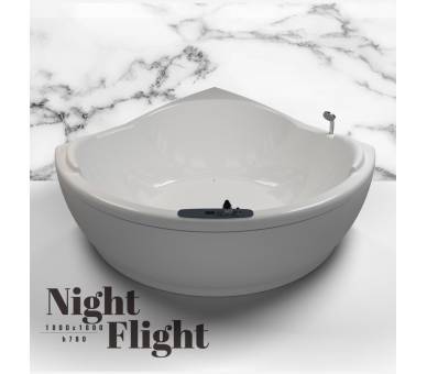 Акриловая ванна WGT Night Flight угловая 180*180 Easy