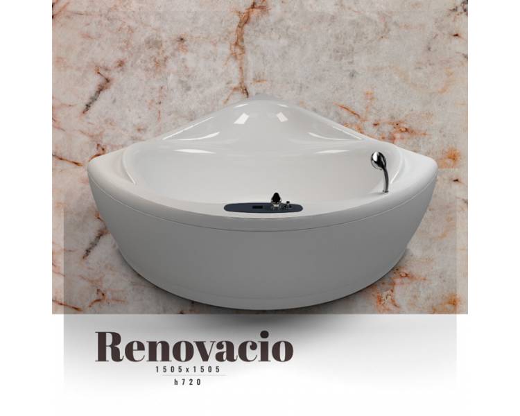 Акриловая ванна WGT Renovazio угловая 150*150 Easy