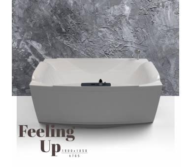 Акриловая ванна WGT Feeling Up отдельностоящая 180*105 Easy