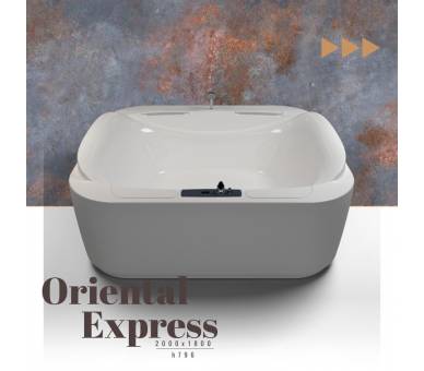 Акрилова ванна WGT Oriental Express окремо стоїть 198*179 Легко