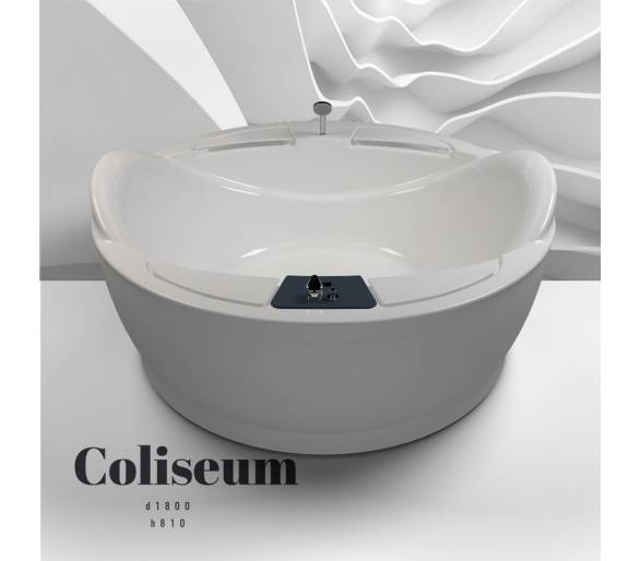 Акрилова ванна WGT Coliseum окремо стоїть 180*180 Легко