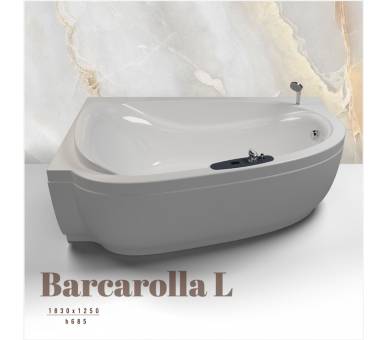 Акрилова ванна WGT Barcarolla L залишена асиметрична 183*125 Easy
