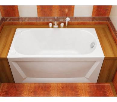 Акрилова ванна Тритон Lu-Lu 130 + панель + ніжки