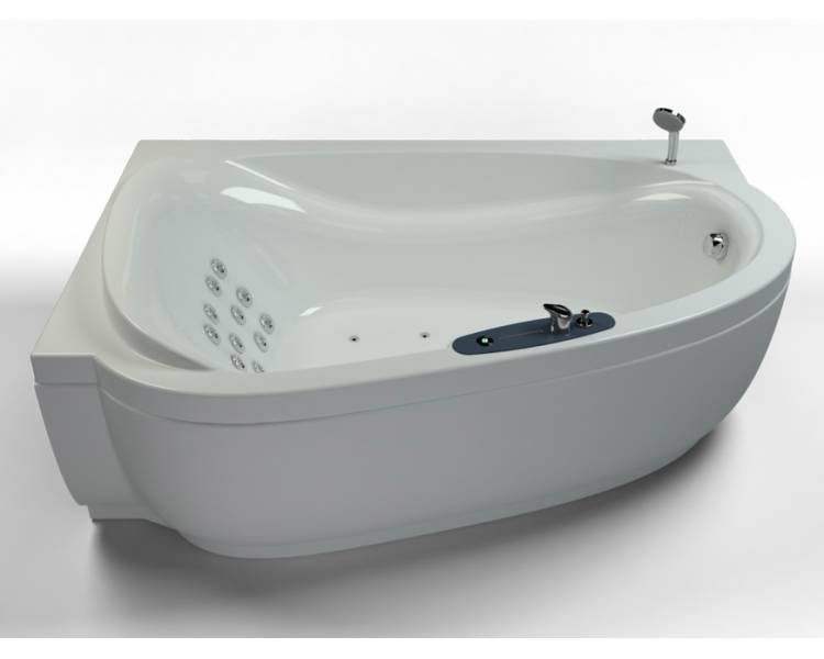 Гідроаеромасажна ванна WGT Barcarolla L ліва асиметрична 183x125 Hydro Aero
