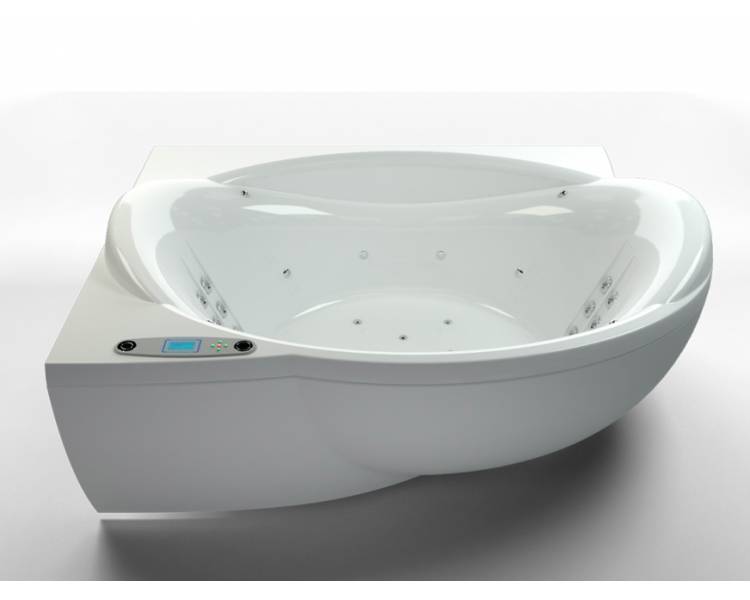 Гидроаэромассажная ванна WGT Water Club L левая асимметричная 199x149 Hydro Aero