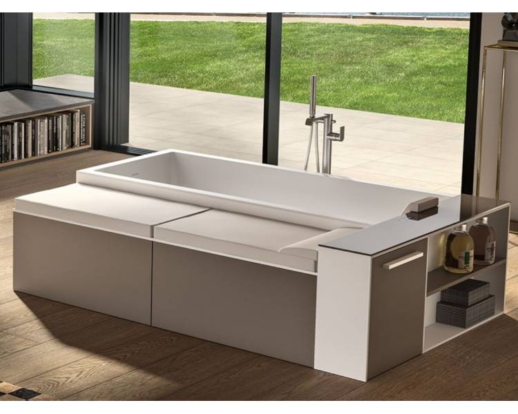Отдельностоящая ванна Albatros Modula F Combi 202x135
