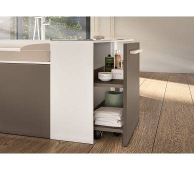 Окремо стоїть ванна Albatros Modula F Combi 202x135