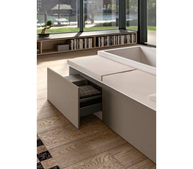 Окремо стоїть ванна Albatros Modula F Combi 202x135