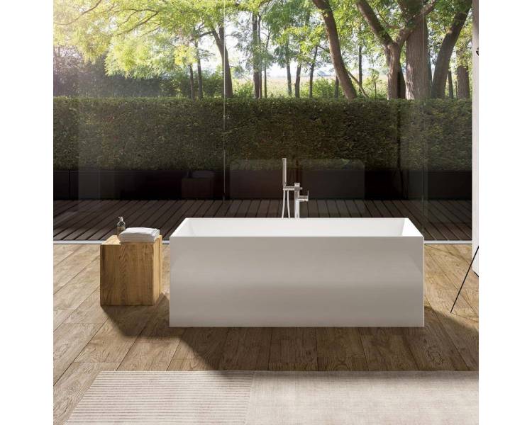 Отдельностоящая акриловая ванна Albatros Idea F Rectangular 170x80 с аэромассажем