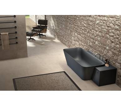 Аэромассажная каменная ванна Albatros Soreha Wall 196x88