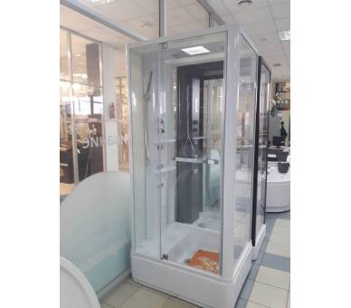 Гідромасажний бокс з КПК, MIRACLE NA114-3, 100х80 високий