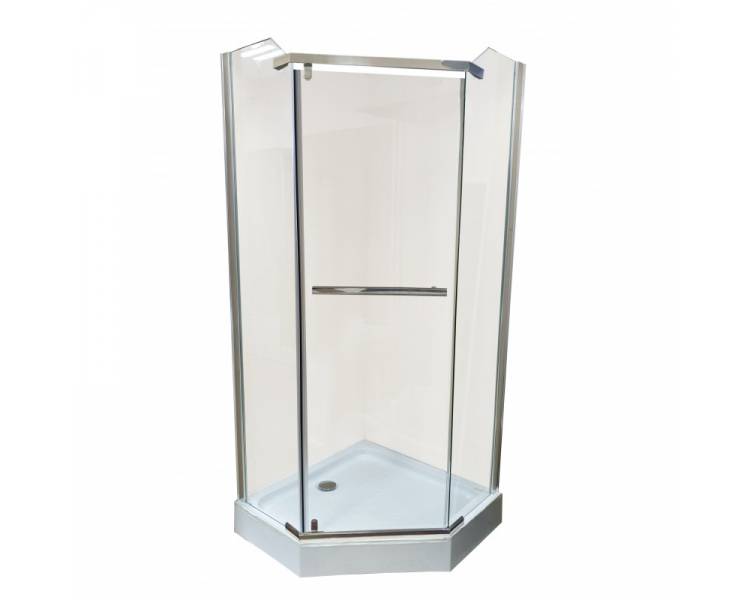Душова кабіна Artex DM-88-09 CHROME 90х90х185 без піддону