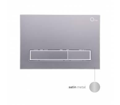 Набор инсталляция 4 в 1 Qtap Nest ST с линейной панелью смыва QT0133M425M08382SAT