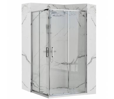 Душевая кабина REA PUNTO 80X80 хром