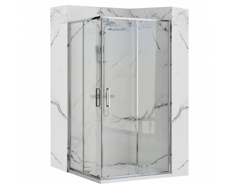 Душевая кабина REA PUNTO 80X80 хром