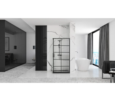 Душевая кабина REA CONCEPT 80X80 черный