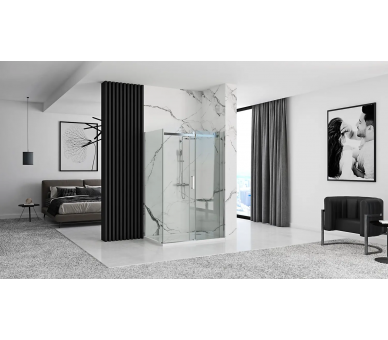 Душова кабіна REA хром MARTEN 100X80