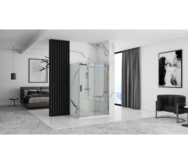 Душова кабіна REA хром MARTEN 100X80