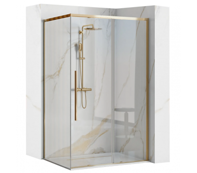 Душова кабіна REA SOLAR 90X90 gold