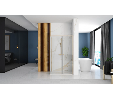 Душова кабіна REA SOLAR 90X90 gold